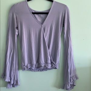 Purple American Eagle top